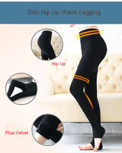 Load image into Gallery viewer, CWL™ Slim Thick Winter Leggings With Pleated Skirt