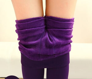 CWL™ Cashmere with Velvet Winter Super Elastic Knitted Legging