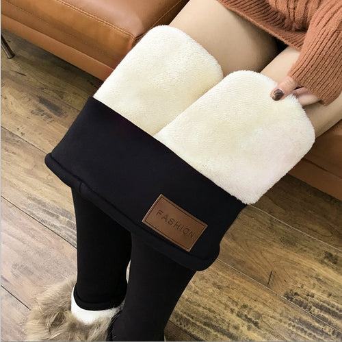 CWL™ Lamb Cashmere Thick High Waist Leggings