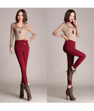 Load image into Gallery viewer, CWL™ Thick Skinny Velvet Leggings